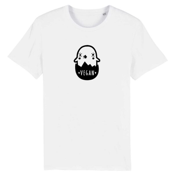 T-shirt - Motif poussin vegan (centru00e9)
