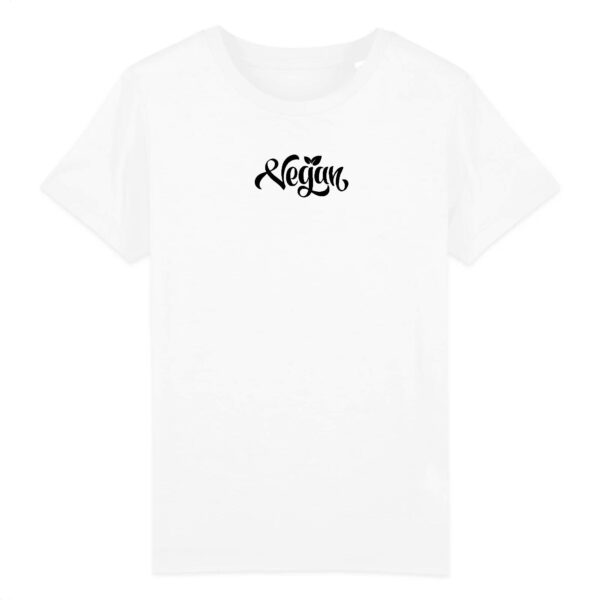 T-shirt enfant - Motif vegan (centré)