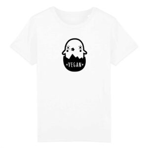 T-shirt enfant - Motif poussin vegan (centru00e9)
