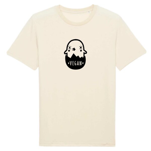 T-shirt - Motif poussin vegan (centru00e9)