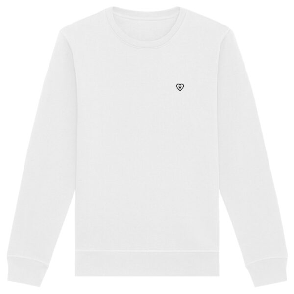 Sweatshirt - Motif cœur vegan