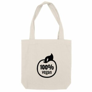 Totebag - Motif 100% vegan (tomate)