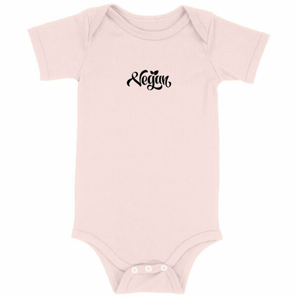 Body bébé - Motif vegan (centré)