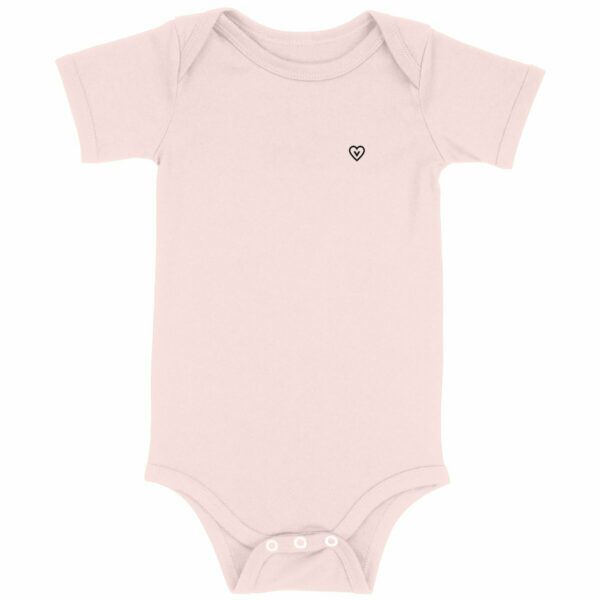 Body bébé - Motif cœur vegan