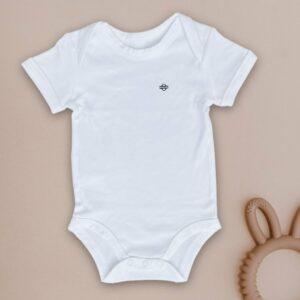 Body bébé - Motif fleur vegan