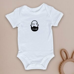 Body bébé - Motif poussin vegan (centré)